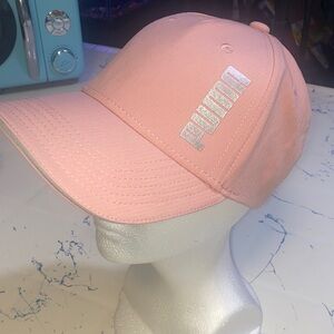 Puma Light Pink Cap with Metallic Logo